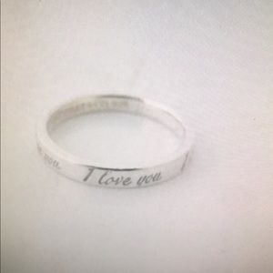 Tiffany & Co. I Love You band.